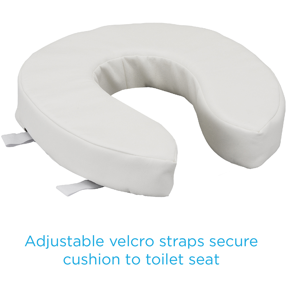 2" Padded Toilet Seat Riser Nova Medical Products